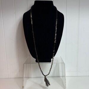 Chan Luu Beaded Tassle Necklace